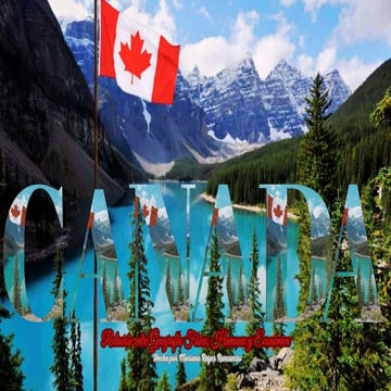 Canadá Relación entre Geografía Física, Humana y Económica