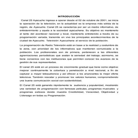 Canal 25-Ayacucho