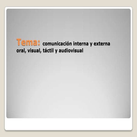 Canal comunicacional