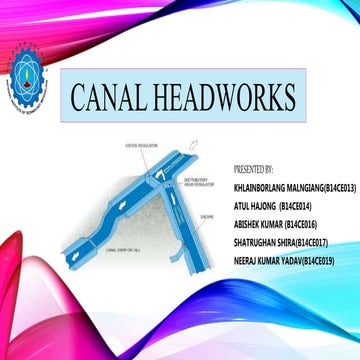 Canal headworks