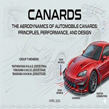 Comprehensive Guide to Canards: Aerodynamics, Types, and Applications ...