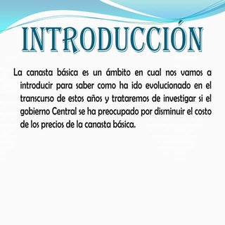 Canasta básica