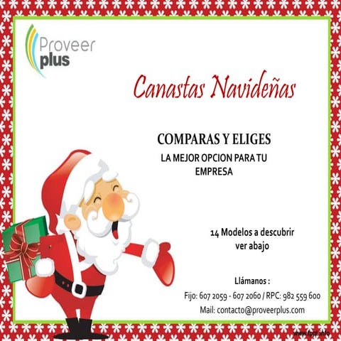 Canastas Navideñas 2014