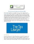 Can a tax lawyer tampa save me from a penalty