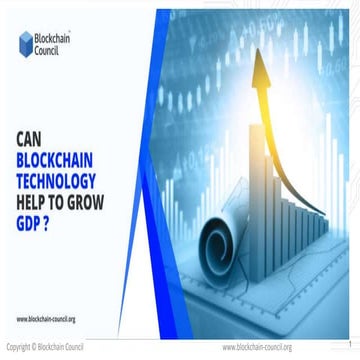 Can Blockchain Technology Help To Grow GDP? 
