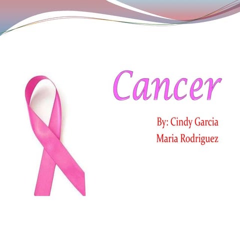 Cancer | PPTX