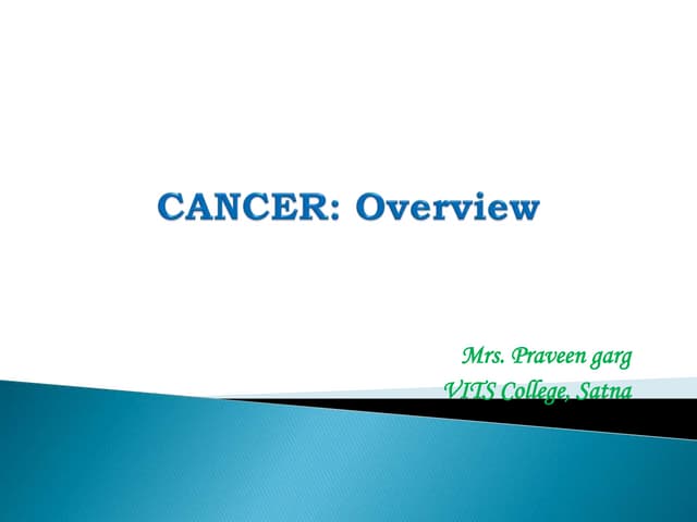 Cancer