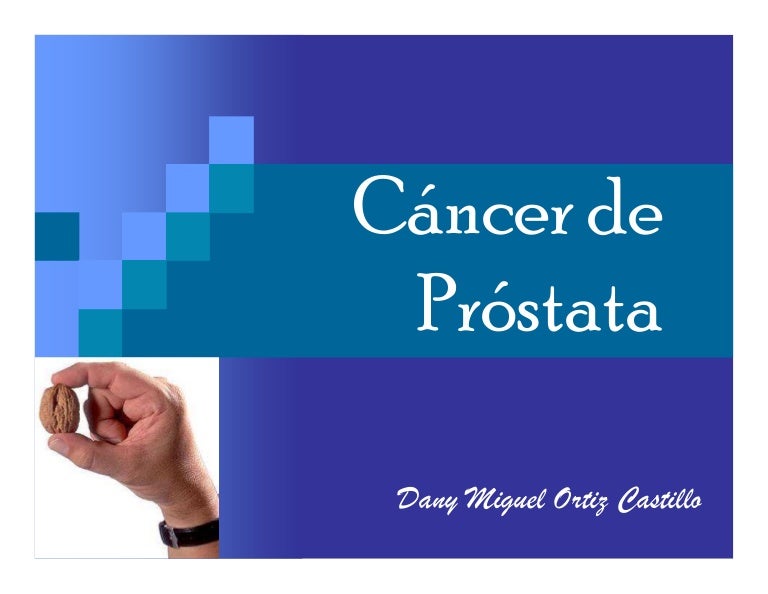 patología del cáncer de próstata ppt