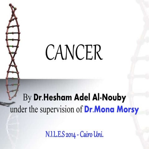 Cancer by Dr.Hesham Al-Nouby