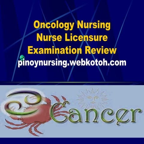 Cancer Nursing