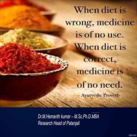 Cancer and ayurvedic prospective