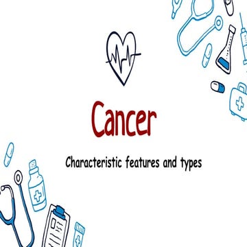 Cancer character and types