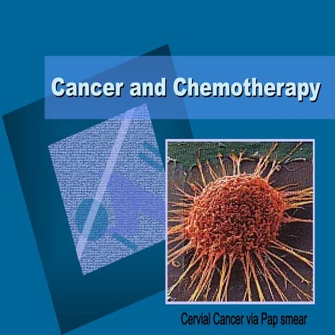 Cancer and Chemotherapy