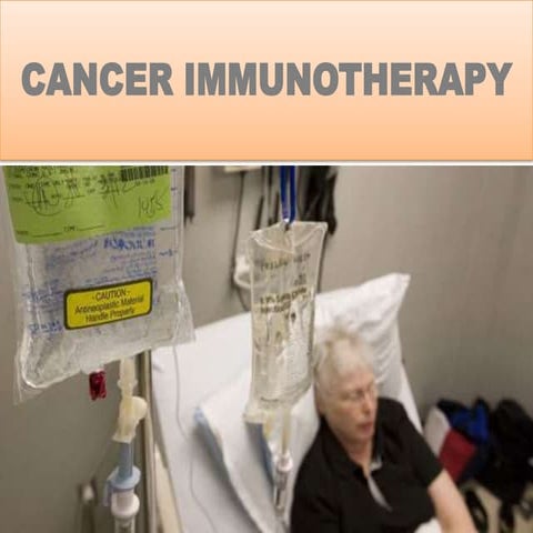 Cancer immunotherapy