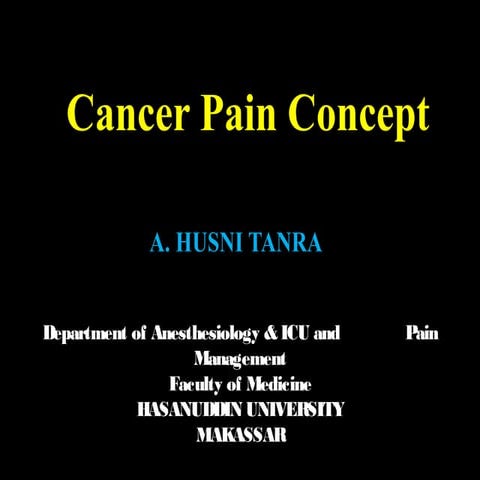 Cancer Pain