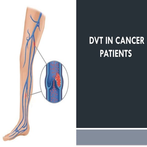 Venous thromboembolism in cancer.presentation | PPTX