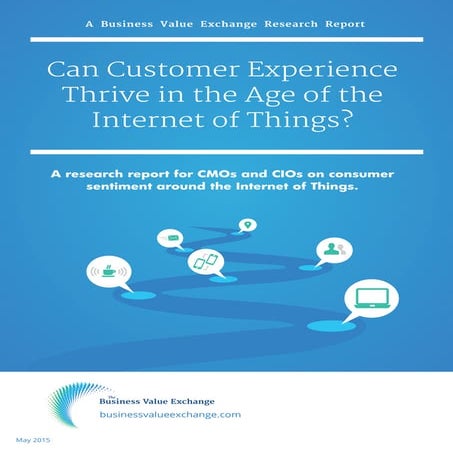 Can customer experience thrive in the age of the io t