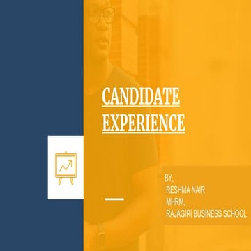 Candidate experience