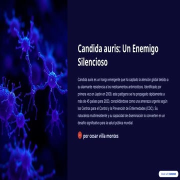 Comprehensive Surveillance and Control of Candida auris in Healthcare ...