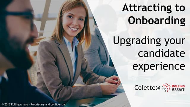 Upgrading your candidate experience