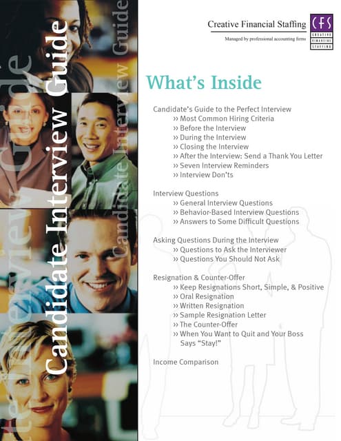 Candidate Interviewing Guide