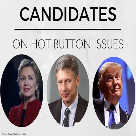 Where Do the Candidates Stand - Part I