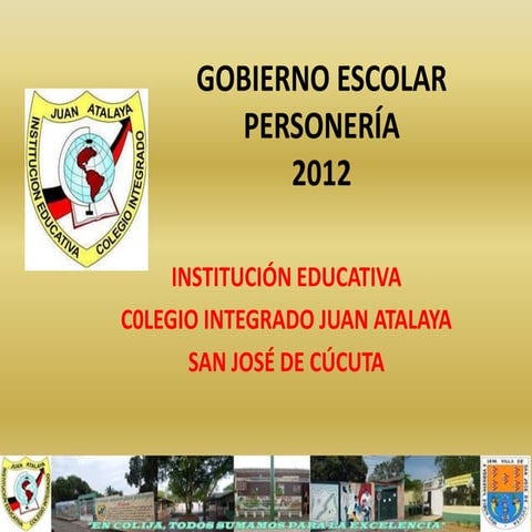 CANDIDATOS PERSONERIA COLIJA 2012