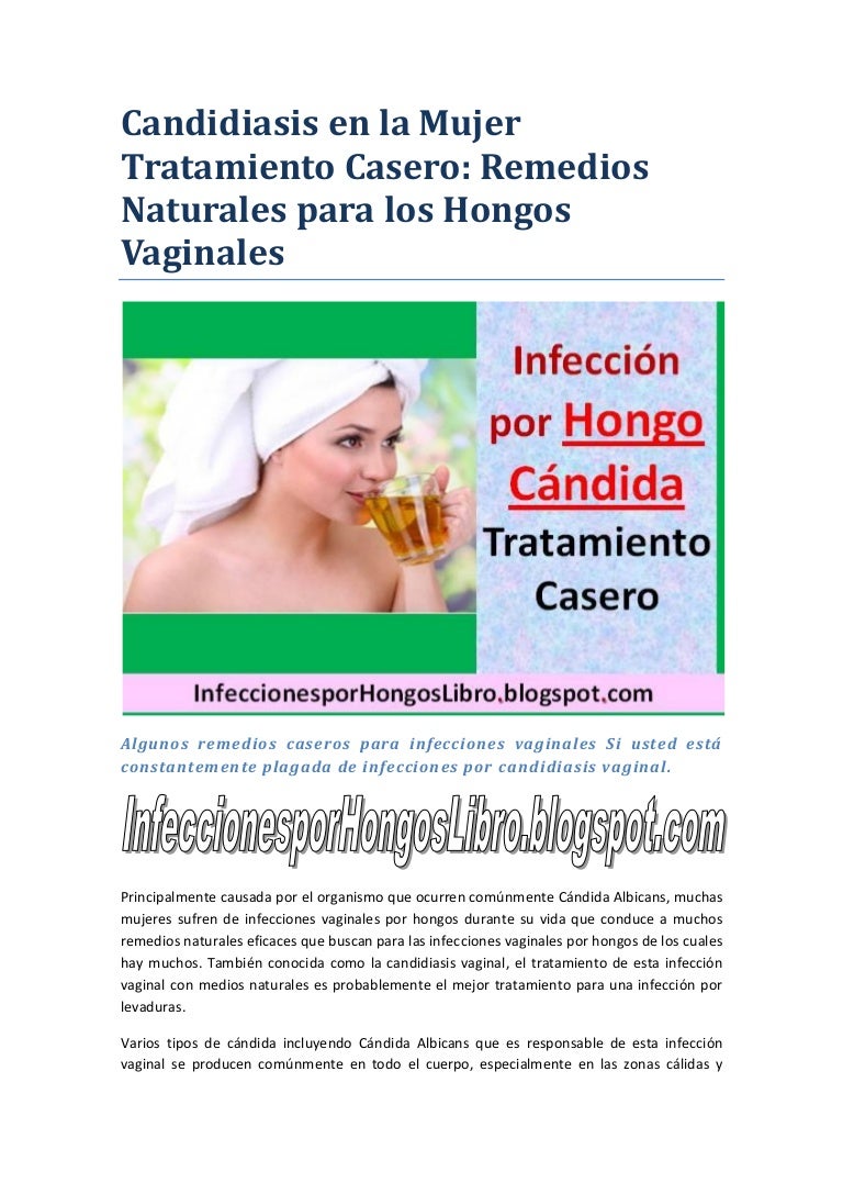 cura natural para la infección por levaduras