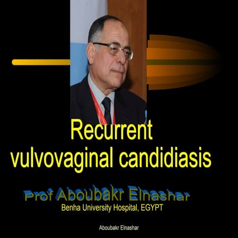 Recurrent vulvovaginal Candidiasis