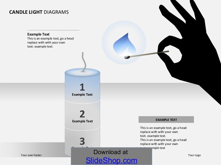 Candle light diagram