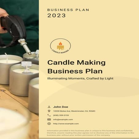 candle making business plan example..pdf