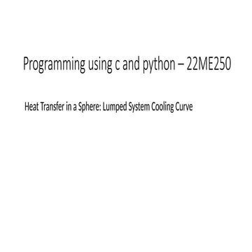 Python codes give temprature and time to explore | PPTX