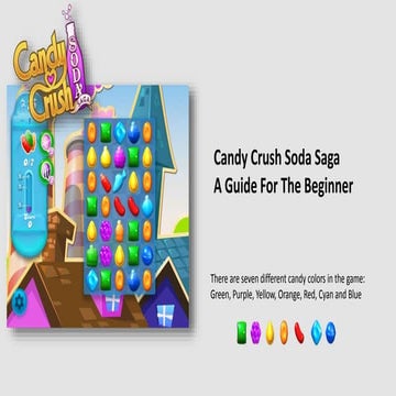 A Candy Crush Soda Saga Guide For The Beginner | Ppt