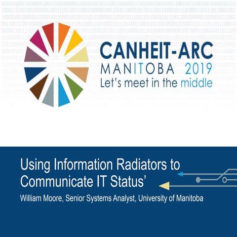 Using Information Radiators to Communicate IT Status’