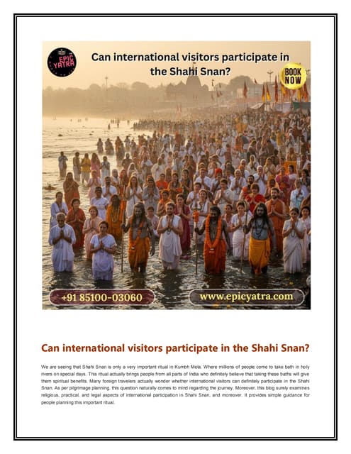 Can international visitors participate in the Shahi Snan.pdf