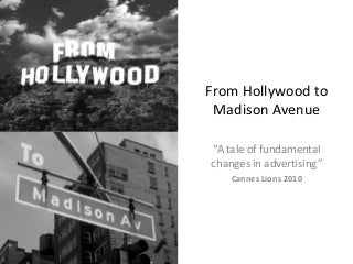 The future of branded content by goviral in Cannes 2010
