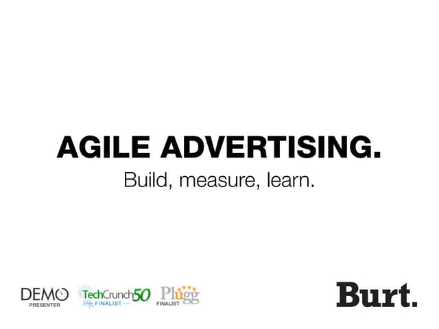 Agile Advertising - Burt at Cannes Lions