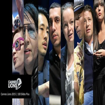 Cannes lions 2015 | 200 slides plus