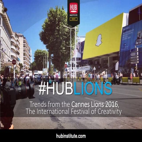 8 trends of Creativity at #CannesLions 2016 