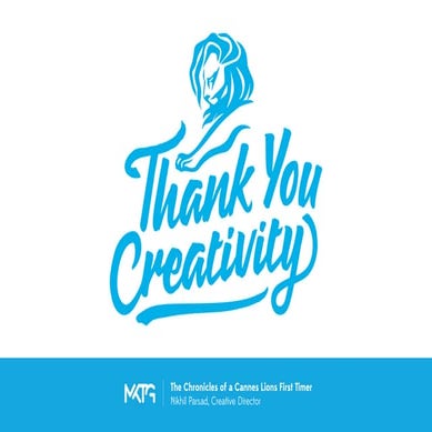 Cannes Lions 2016 Recap - Nikhil Parsad