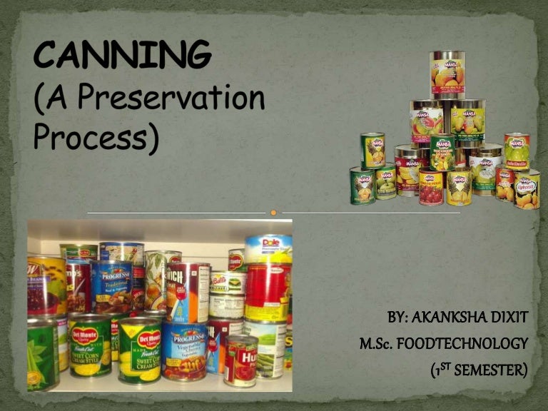Canning