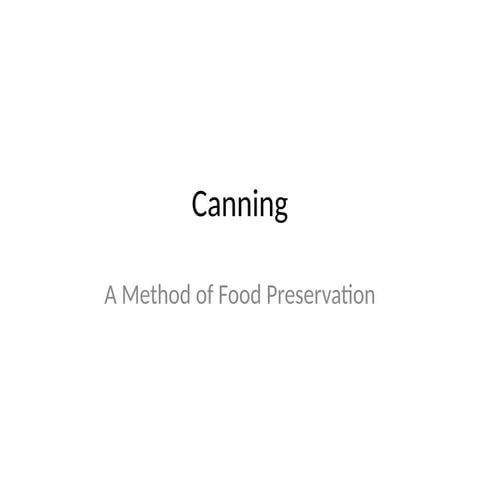 various best methods of Canning5Slides.pptx