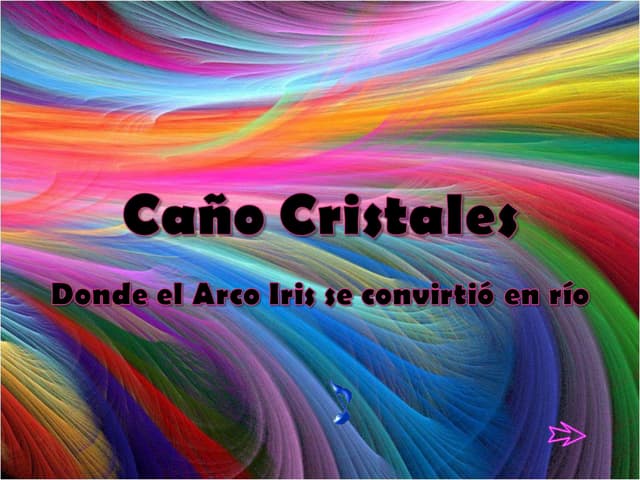 Cano cristales