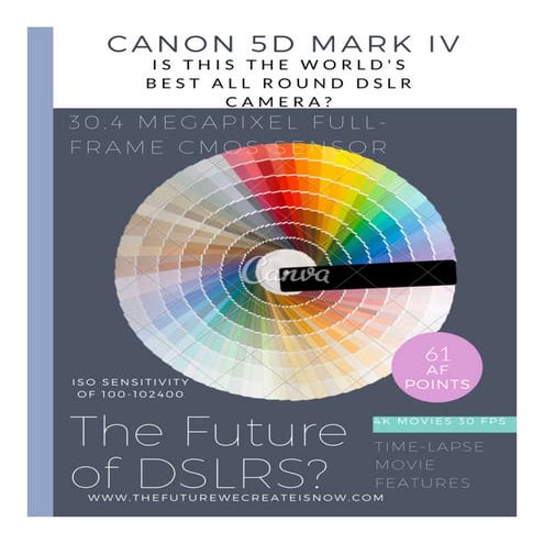 canon 5d mark iv video specs