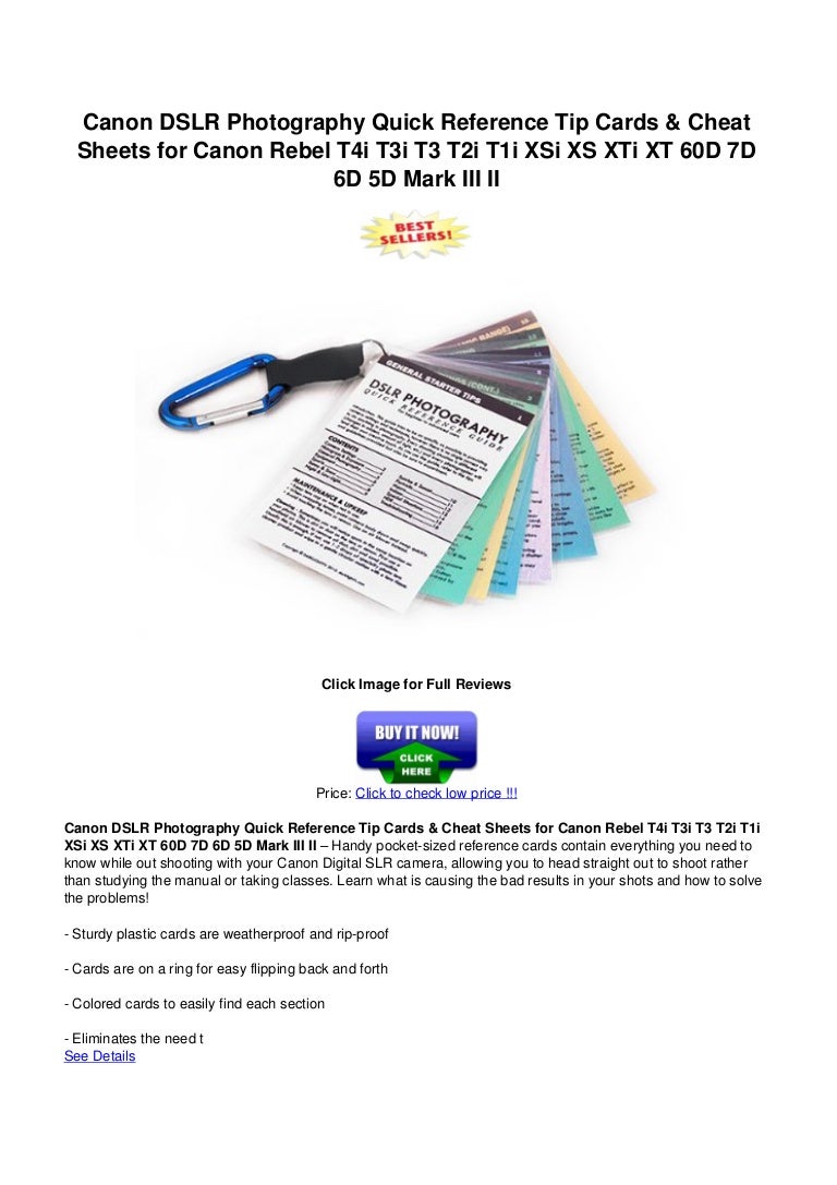 Canon dslr photography_quick_reference_tip_cards__cheat_sheets_for_ca…