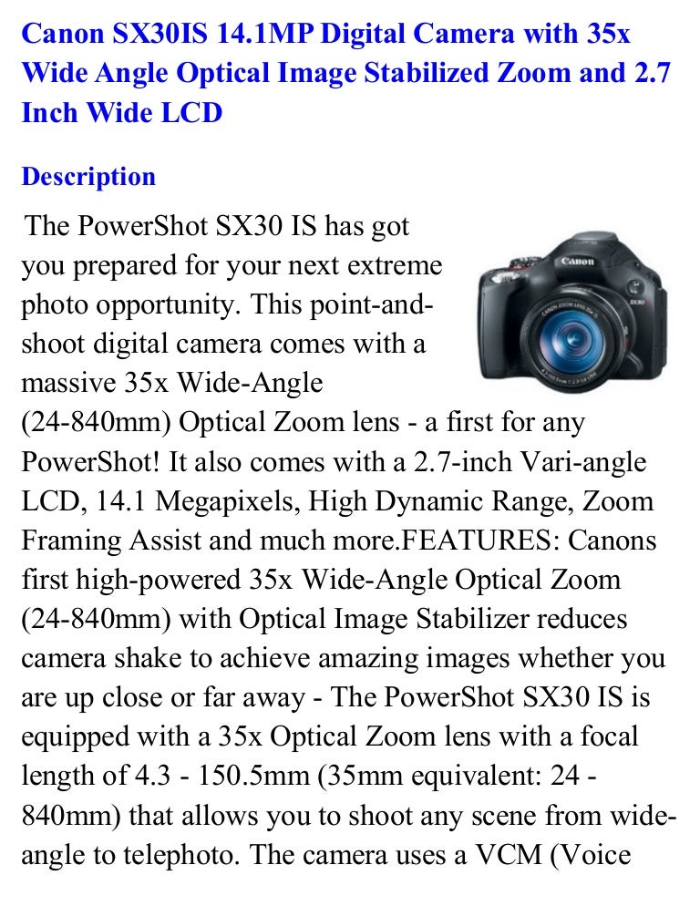 canon sx30hs