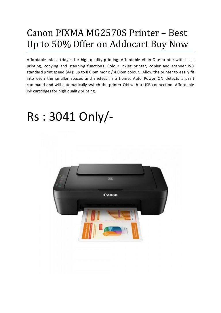 canon pixma mg2570 mobile printing