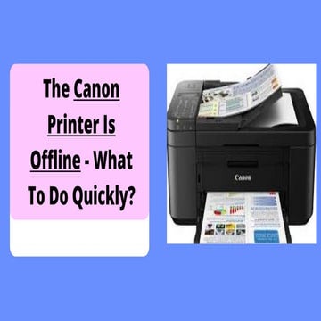 Canon Printer Offline | PDF