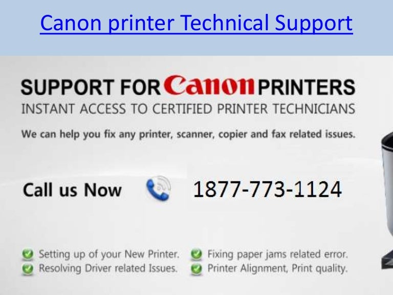 Canon printer support canon printer customer service phone number