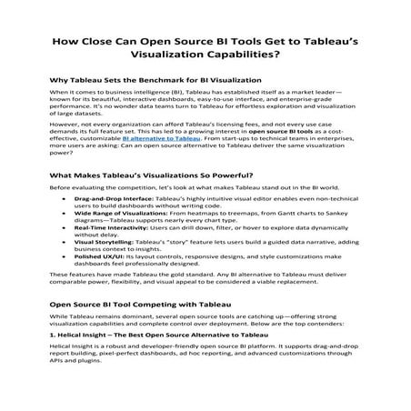 Can open source BI tools match Tableau’s visualization capabilities.pdf